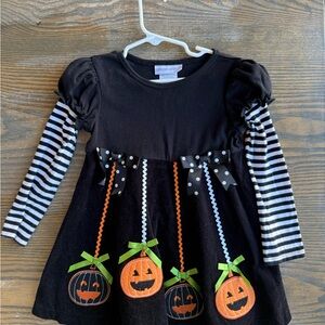 Black Halloween Pumpkin Dress